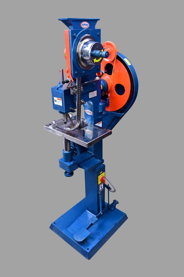 Single Head Eyelet Punching Machine